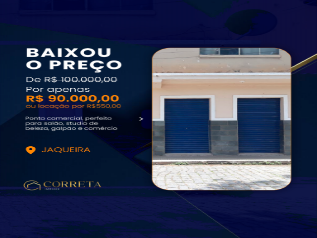 Loja para Venda Jaqueira Além Paraíba