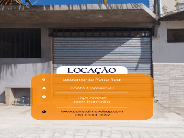 Loja para Locação Porto Real Além Paraíba