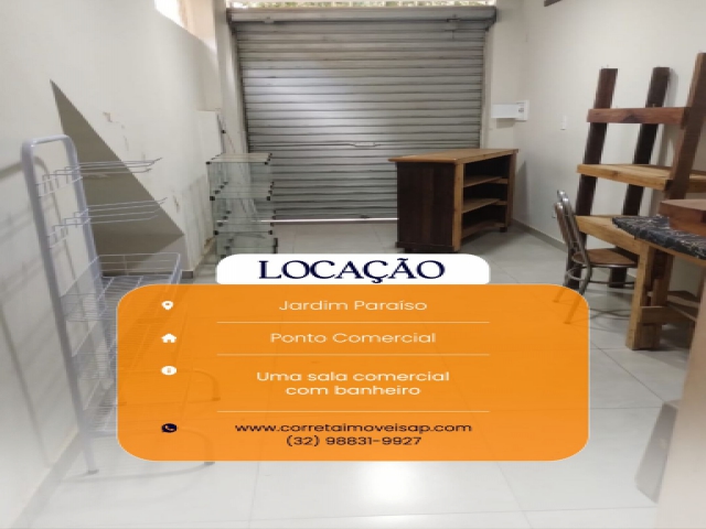 Sala Comercial para Locação Jardim Paraiso 