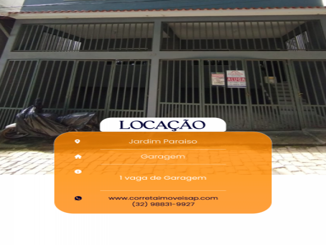 Garagem para Locação Jardim Paraiso 