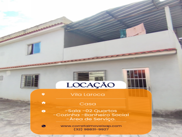 Casa para Locação Vila laroca Além Paraíba