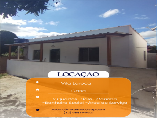 Casa para Locação Vila Laroca Além Paraíba