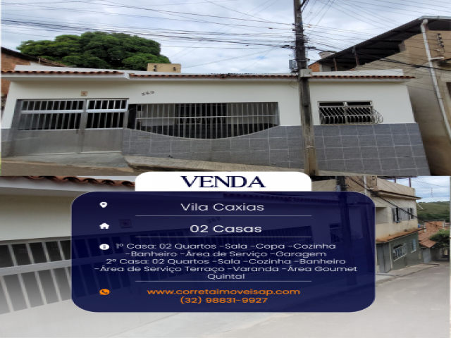 Casa Geminada para Venda Vila Caxias Além Paraíba
