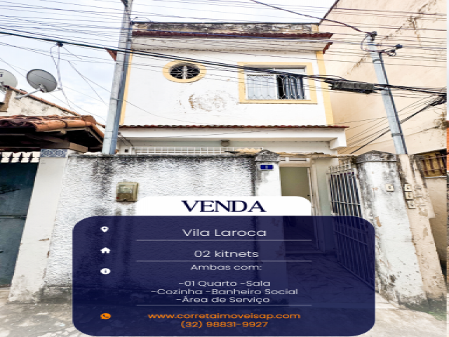 Kitnet para Venda Vila Laroca Além Paraíba