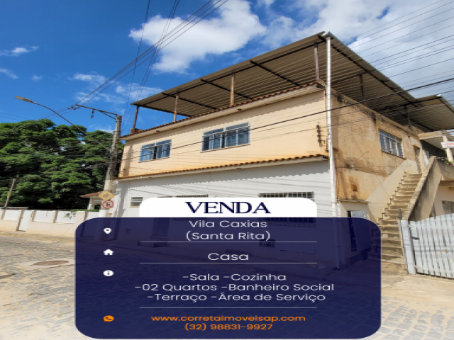 Casa para Venda Santa Rita Vila Caxias Além Paraíba