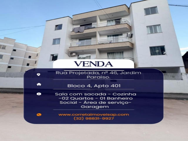 Apartamento para Venda Jardim Paraíso  Além Paraíba