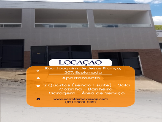 Apartamento para Locação Esplanada Além Paraíba