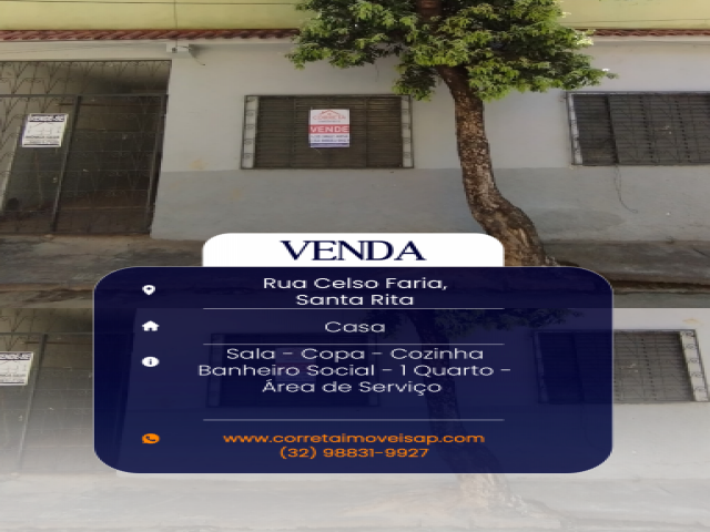Casa para Venda Vila Caxias Além Paraíba