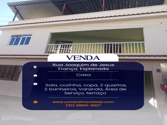 Casa para Venda Esplanada Além Paraíba