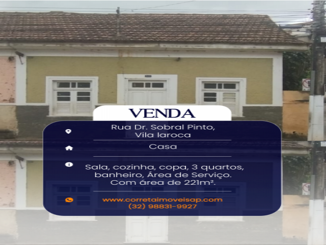Casa para Venda Vila Laroca Além Paraíba