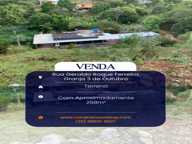 Terreno para Venda  Além Paraíba