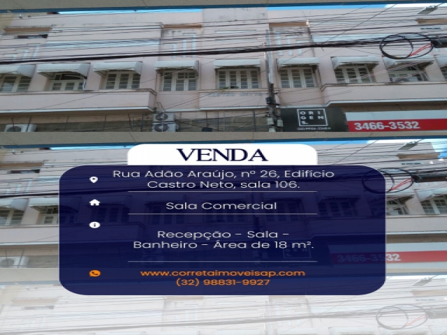 Sala Comercial para Venda Porto Velho  Além Paraíba