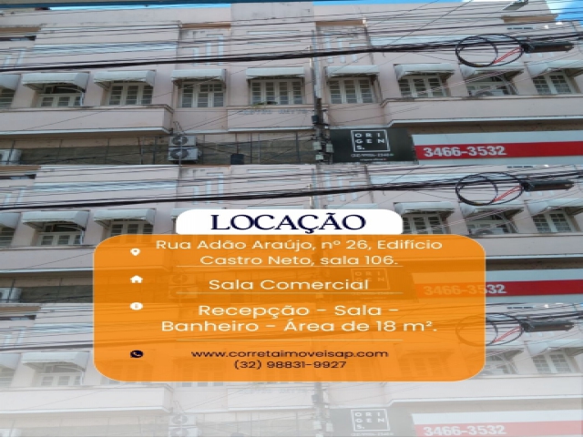 Sala Comercial para Locação Porto Velho Além Paraíba