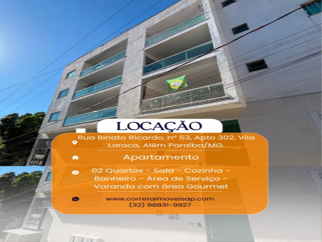 Apartamento para Locação Vila Laroca Além Paraíba